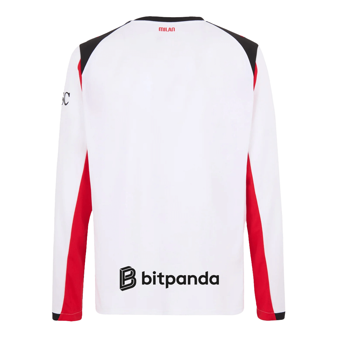 AC Milan Away Long Sleeve Soccer Jersey 2025/26
