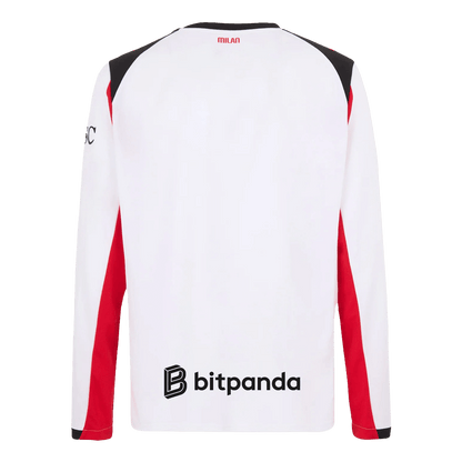 AC Milan Away Long Sleeve Soccer Jersey 2025/26