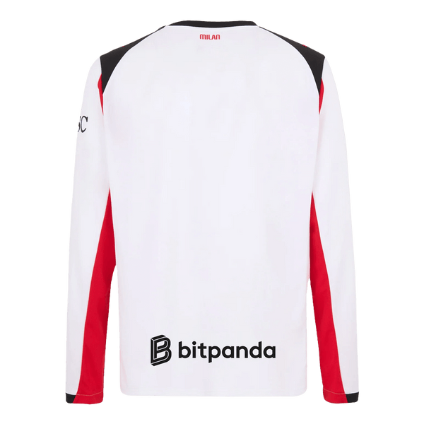 Camiseta de manga larga de visitante del AC Milan 2025/26