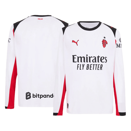 AC Milan Away Long Sleeve Soccer Jersey 2025/26