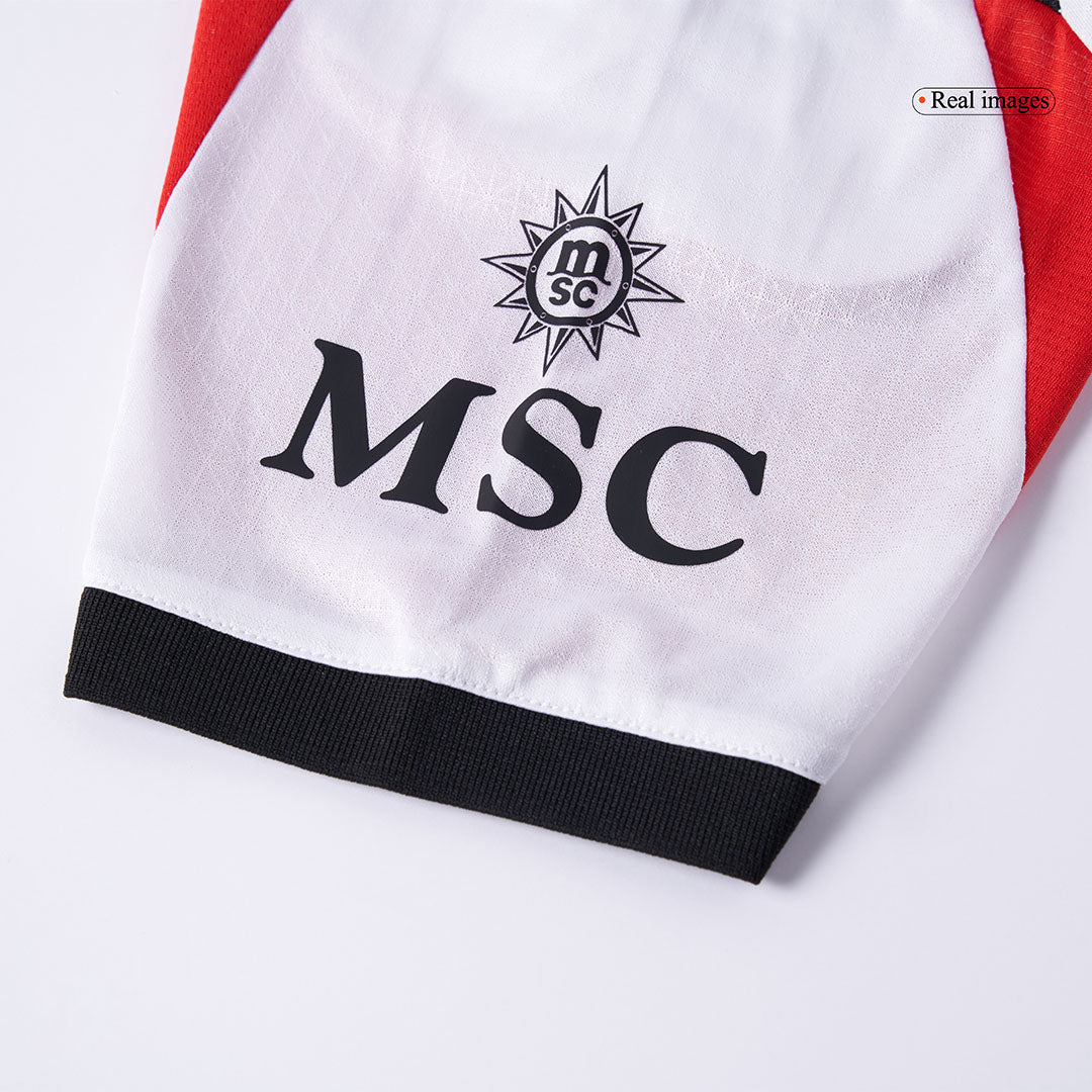 Camiseta de fútbol del AC Milan, versión visitante, temporada 2025/26