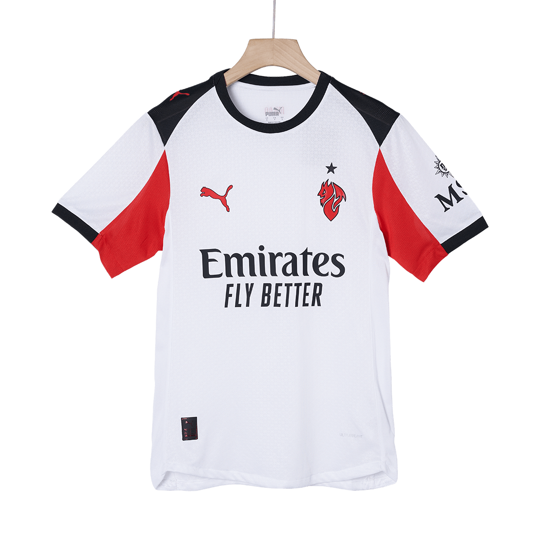 Camiseta de fútbol del AC Milan, versión visitante, temporada 2025/26