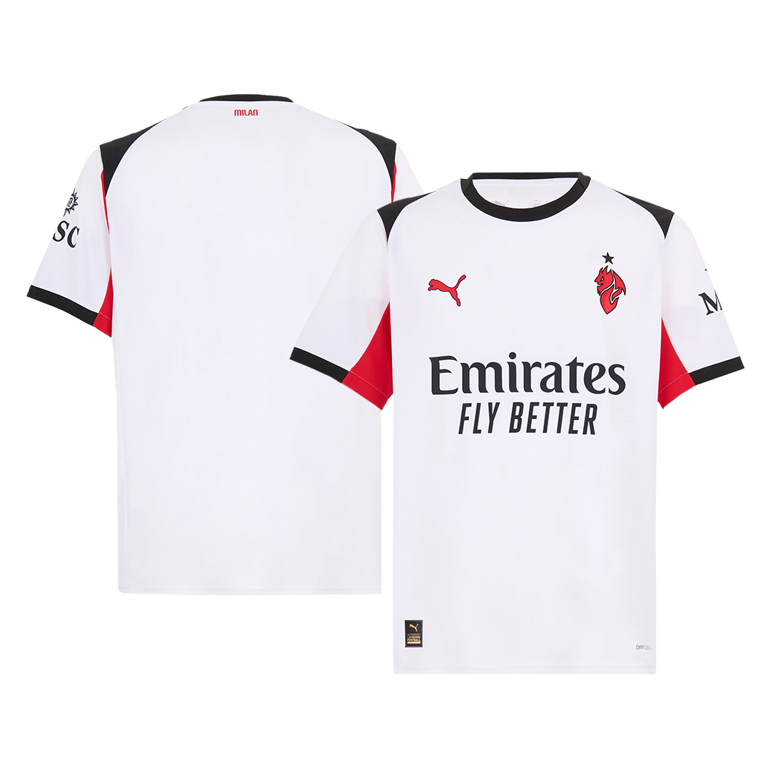 Camiseta de visitante del AC Milan 2025/26
