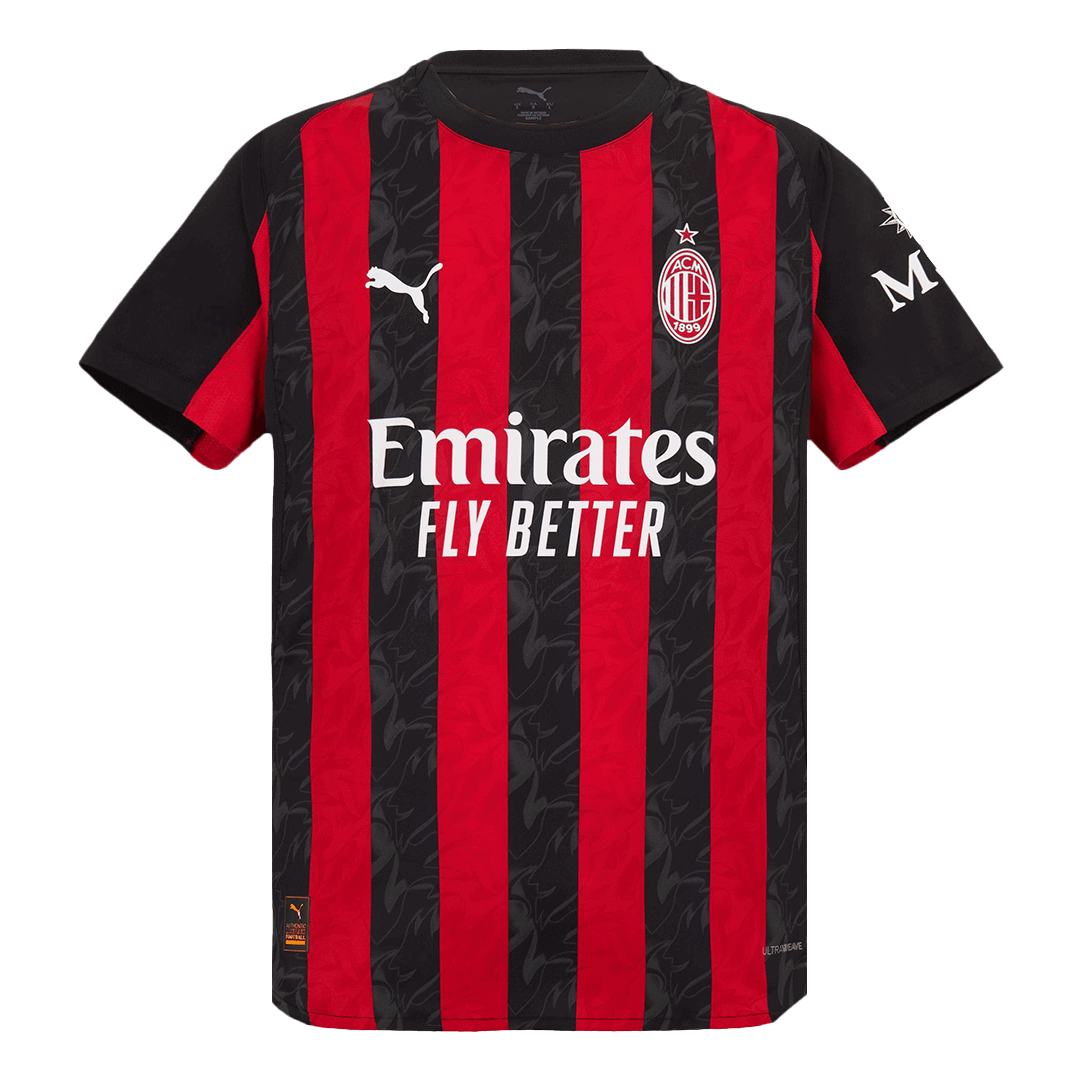 AC Milan Home Player Version Soccer Jersey 2025/26