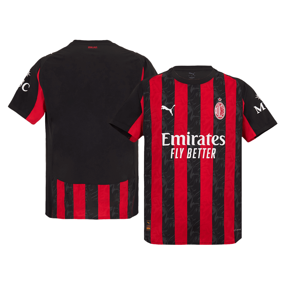 AC Milan Home Player Version Soccer Jersey 2025/26