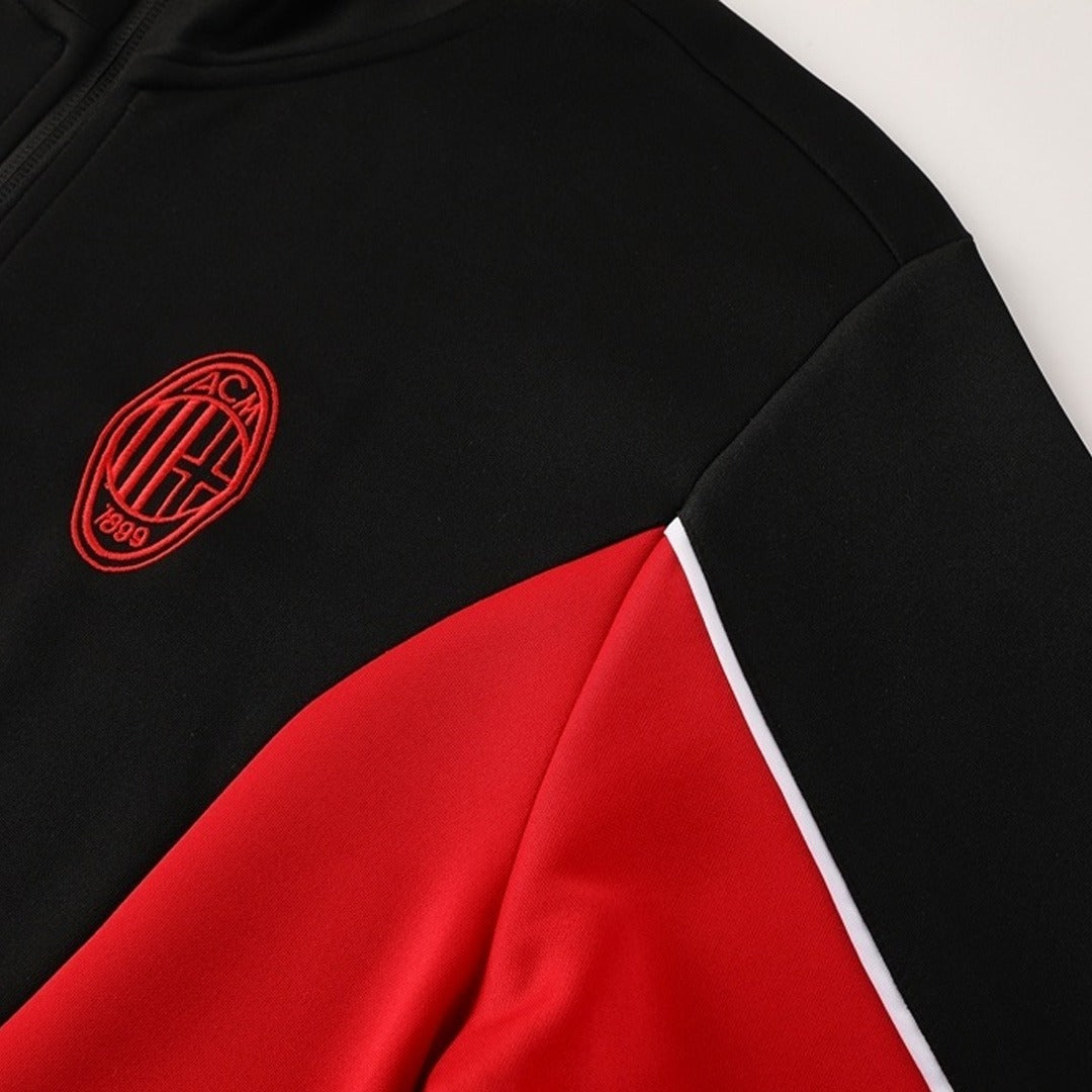 AC Milan Jacket Tracksuit 2025/26 Black