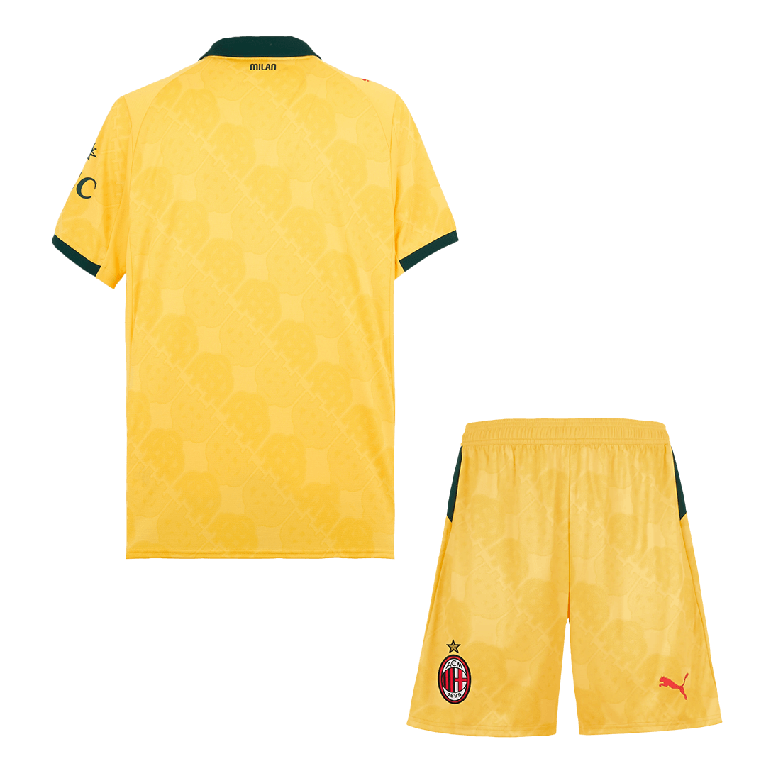 Tercera equipación visitante del AC Milan - Camiseta + Pantalón corto 2025/26