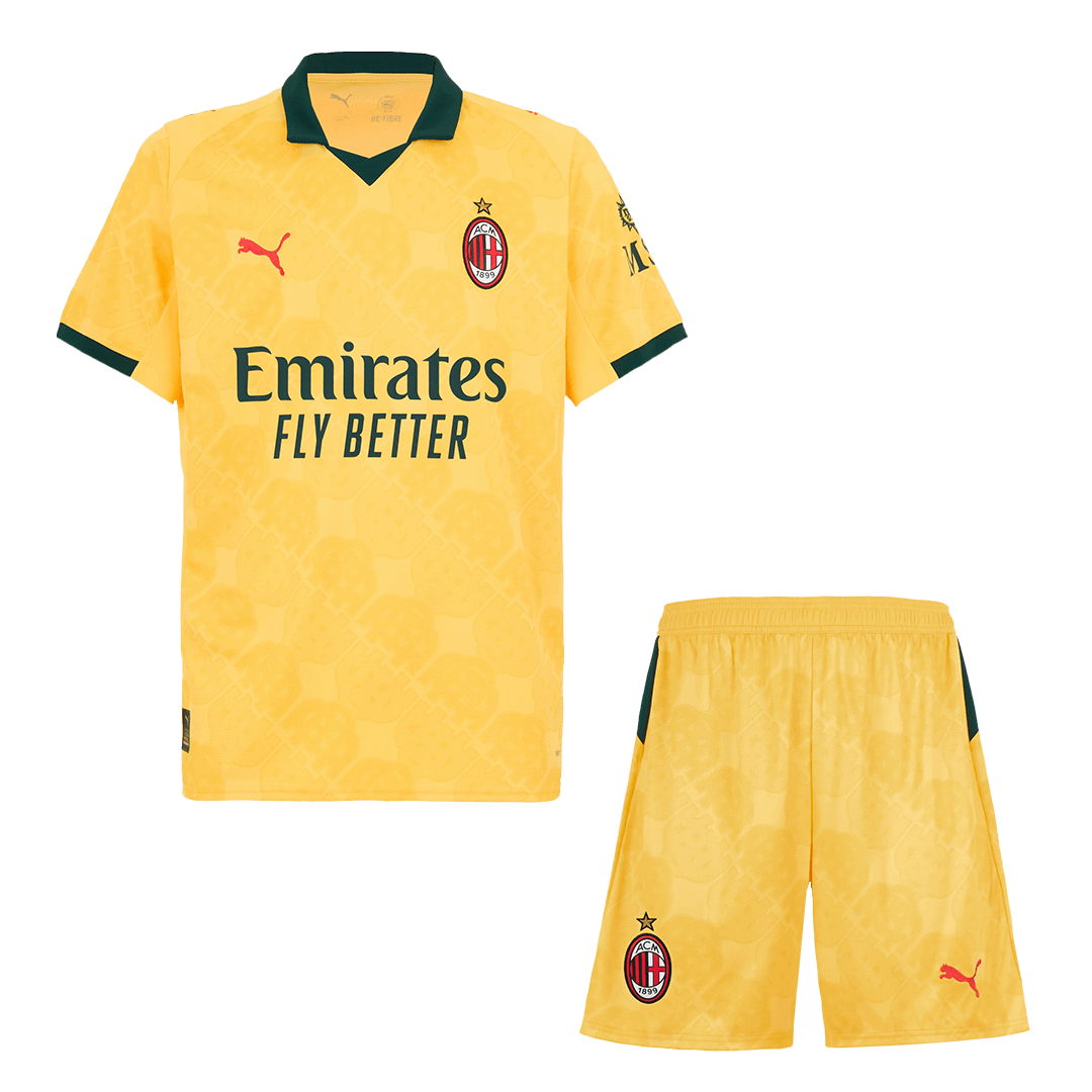 Tercera equipación visitante del AC Milan - Camiseta + Pantalón corto 2025/26