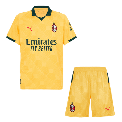 Tercera equipación visitante del AC Milan - Camiseta + Pantalón corto 2025/26