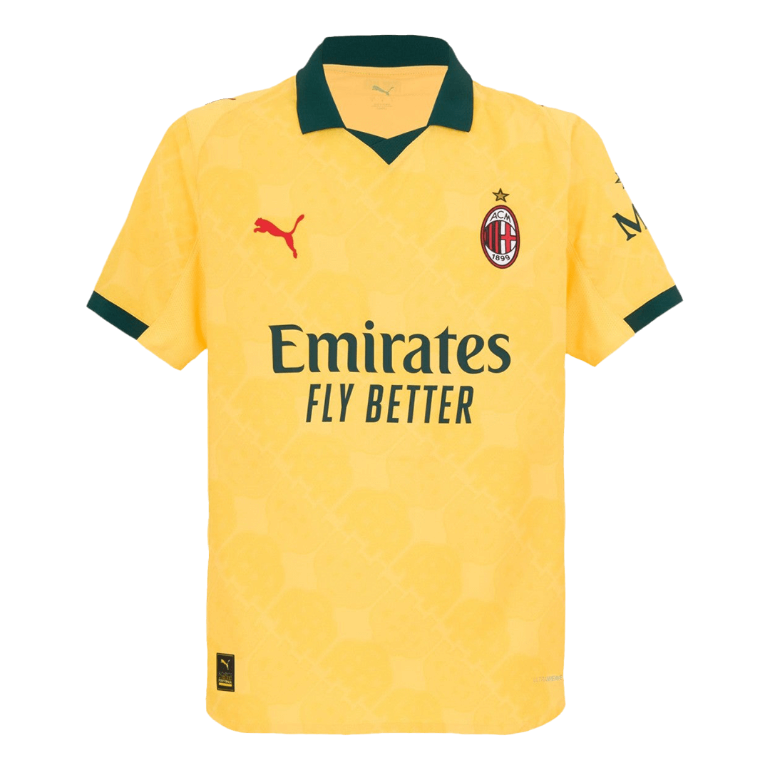 Camiseta de fútbol AC Milan Tercera Versión Visitante Jugador 2025/26