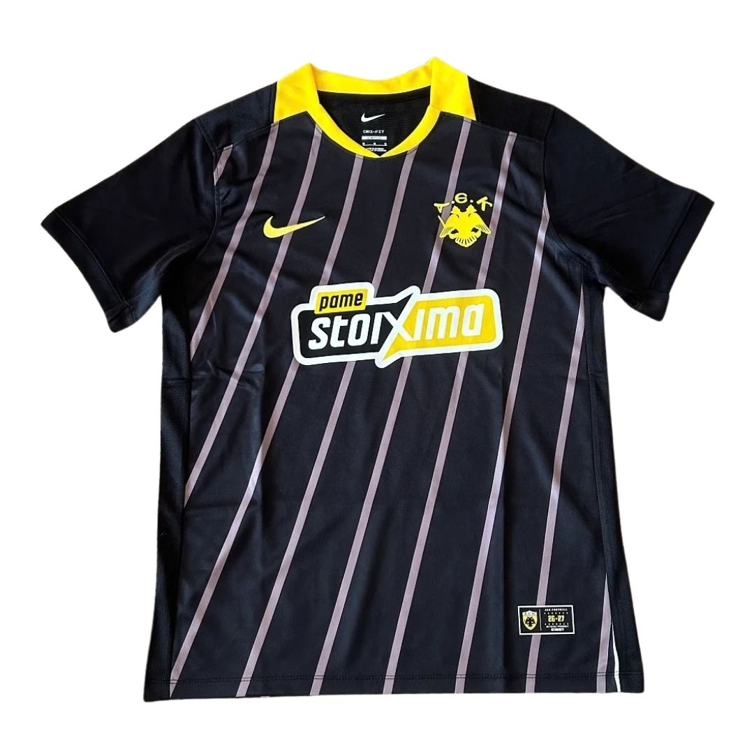 Camiseta segunda equipación AEK Atenas 2025/26
