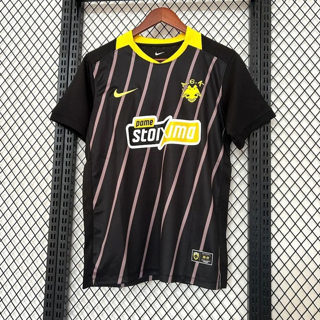 Camiseta segunda equipación AEK Atenas 2025/26