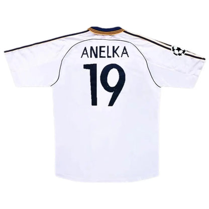 ANELKA #19 Real Madrid 1998/00 Maillot de football rétro domicile