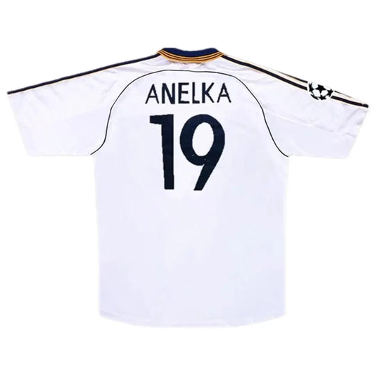 ANELKA #19 Real Madrid 1998/00 Maillot de football rétro domicile