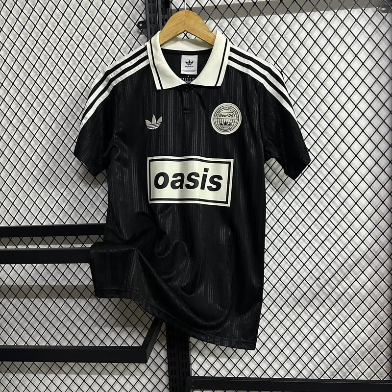Ad x Oasis Tour Black Jacquard Jersey
