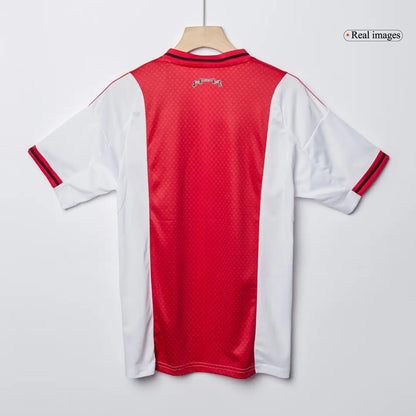 Camiseta de local del Ajax 2025/26 roja y blanca