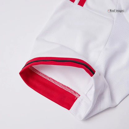 Camiseta de local del Ajax 2025/26 roja y blanca