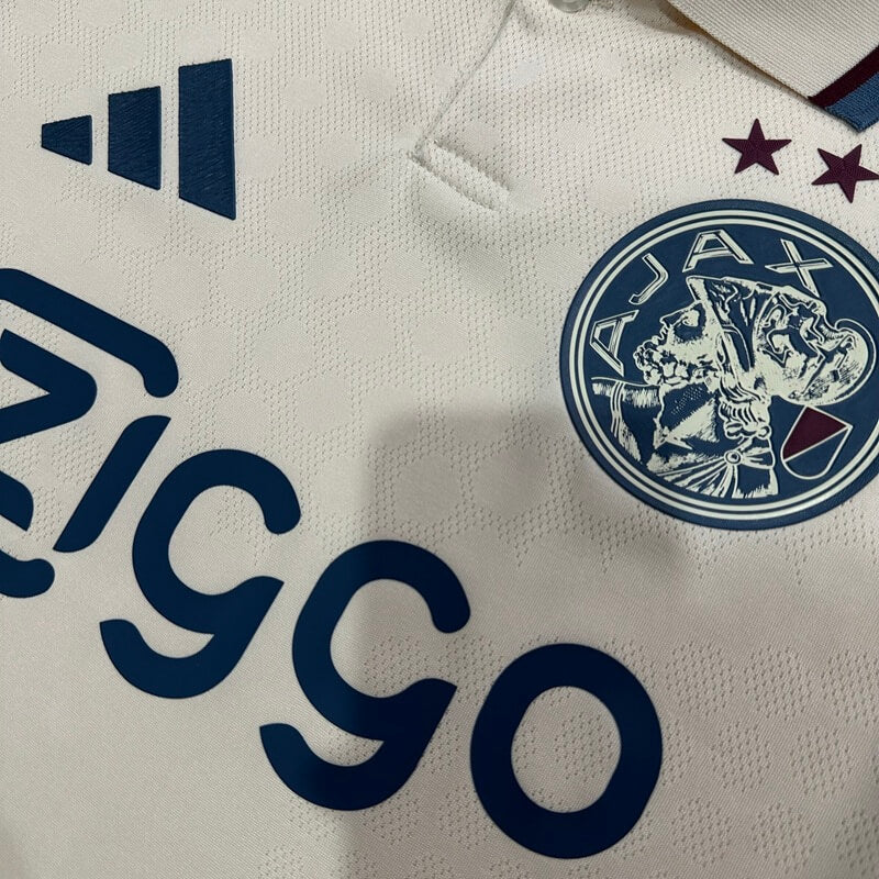 Camiseta de fútbol de visitante del Ajax, versión jugador, tercera equipación 2025/26