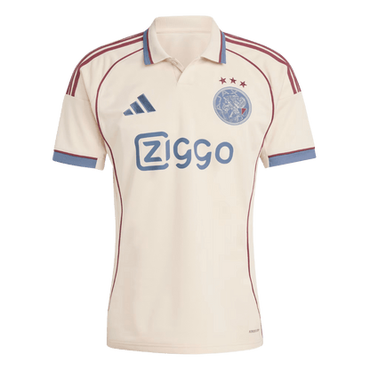 Camiseta de fútbol de visitante del Ajax, versión jugador, tercera equipación 2025/26