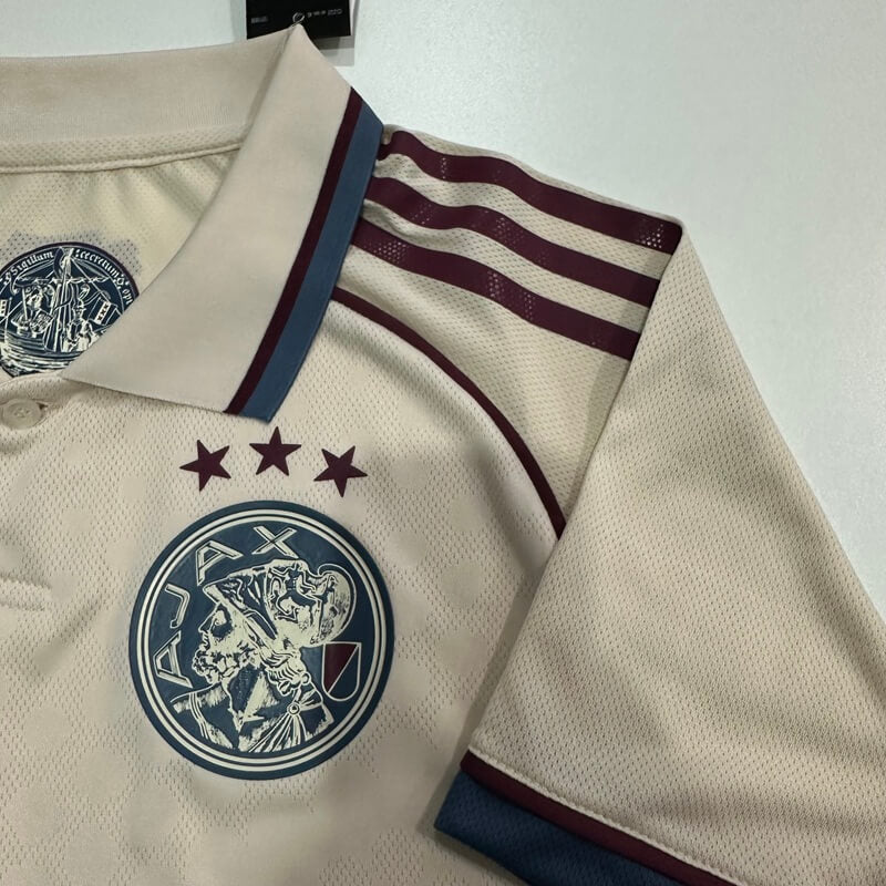 Camiseta de fútbol de visitante del Ajax, versión jugador, tercera equipación 2025/26