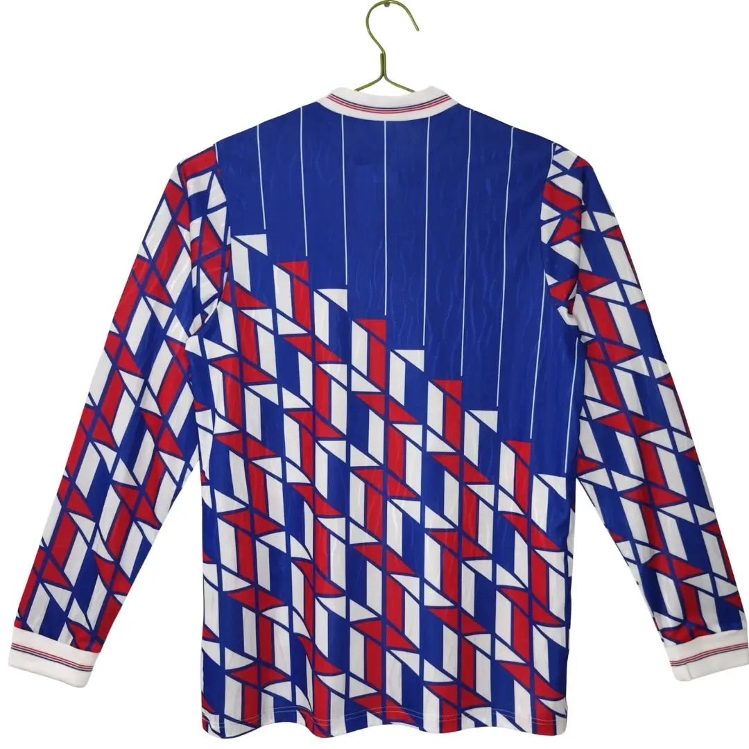 Retro Ajax Away Soccer Jersey 1989/90 Long Sleeve