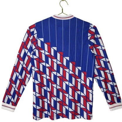 Retro Ajax Away Soccer Jersey 1989/90 Long Sleeve