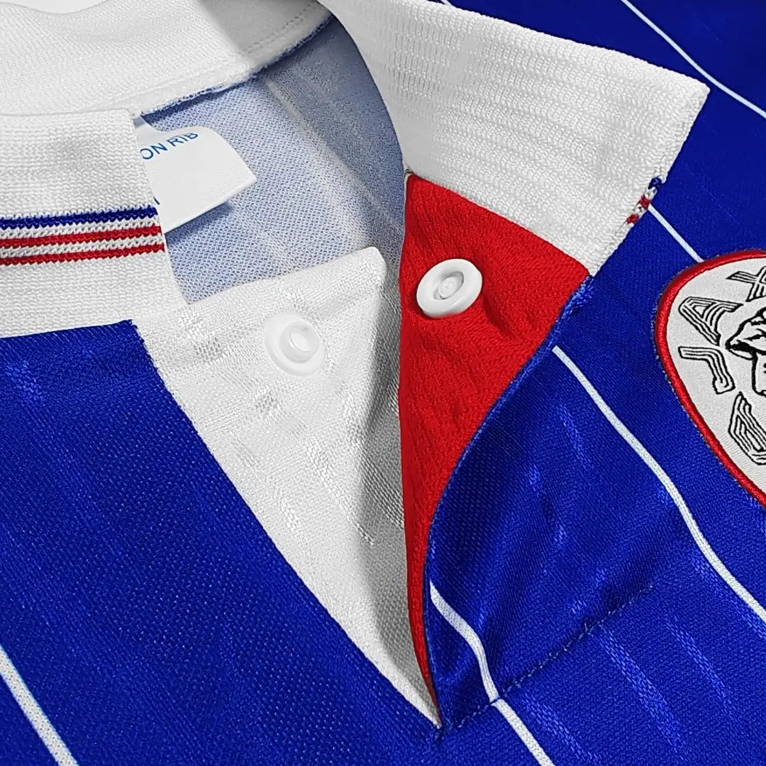 Retro Ajax Away Soccer Jersey 1989/90 Long Sleeve