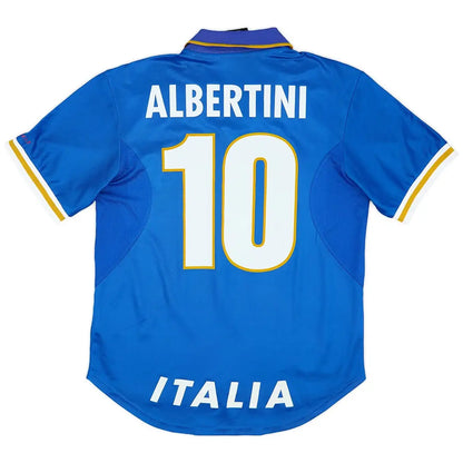 Camiseta de fútbol retro local Albertini #10 Italia 1996