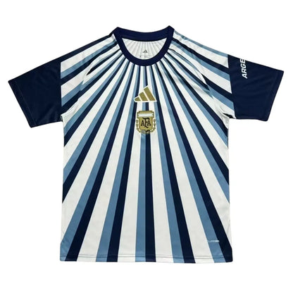 Camiseta de fútbol de calentamiento de Argentina Copa del Mundo 2026
