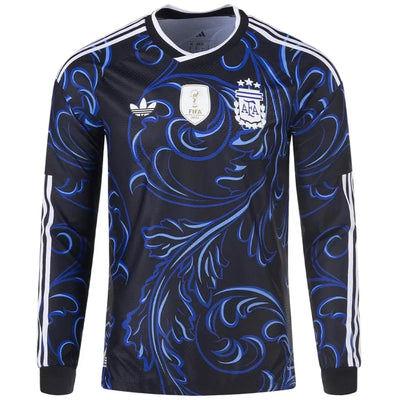 Argentina Long Sleeve Away Football Jersey 2026 World Cup