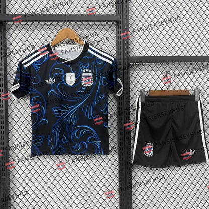 Messi #10 La Albiceleste Away Soccer Kit - Jersey + Shorts 2026 World Cup