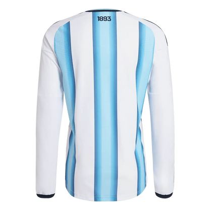 Argentina Player Version Long Sleeve Home Football Shirt 2026