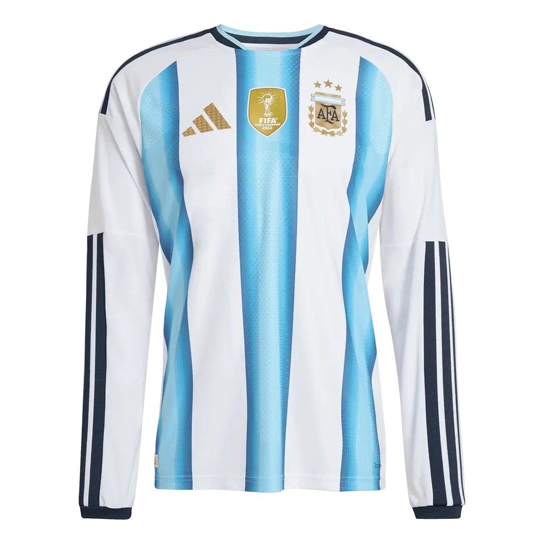 Argentina Player Version Long Sleeve Home Football Shirt 2026