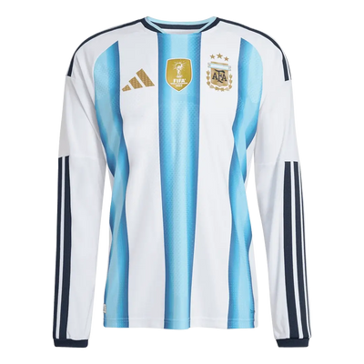 Argentina Player Version Long Sleeve Home Football Shirt 2026
