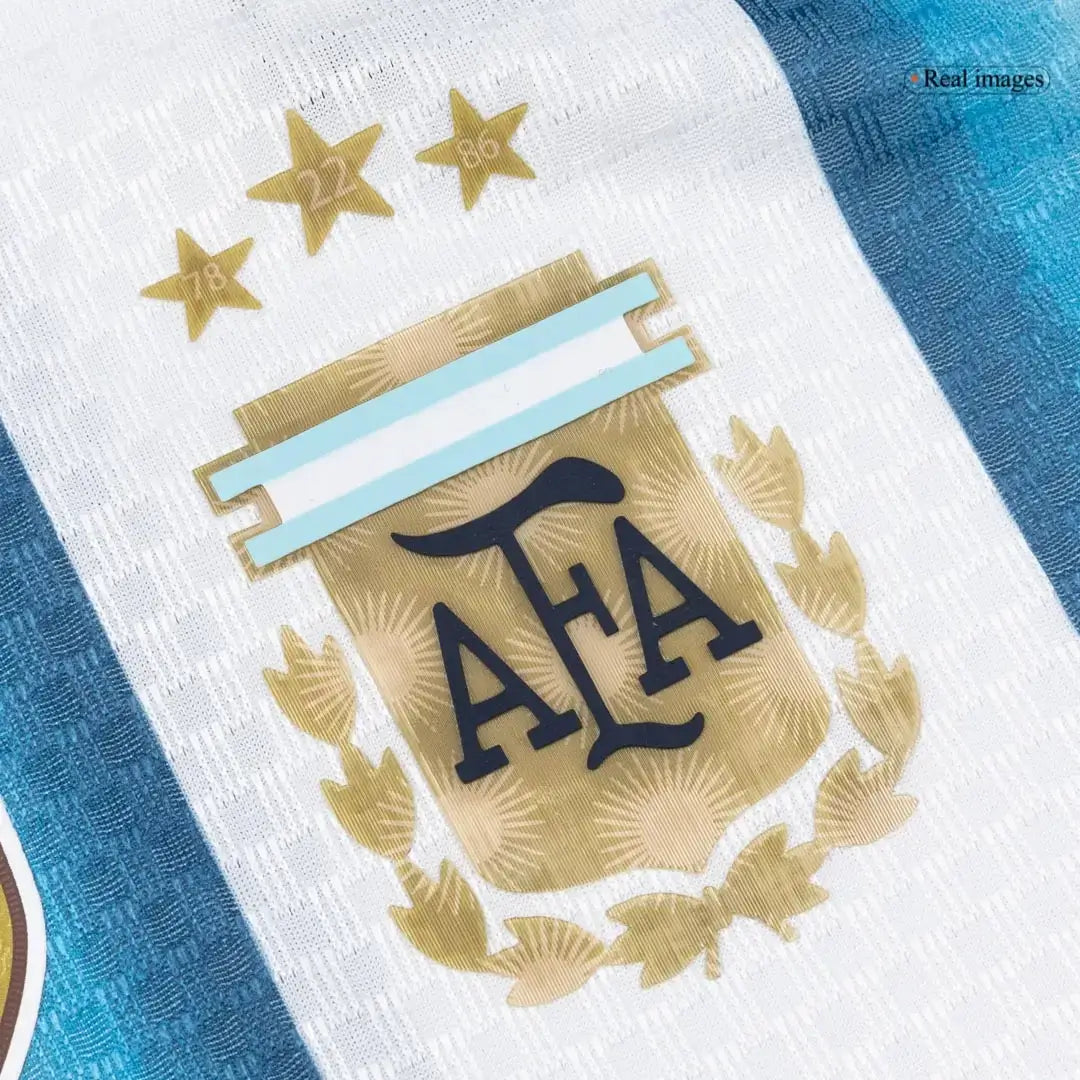 Argentina Player Version Long Sleeve Home Football Shirt 2026