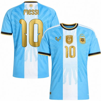 MESSI #10 Argentina X Messi Player Version Jersey 2026 Blue With Badge