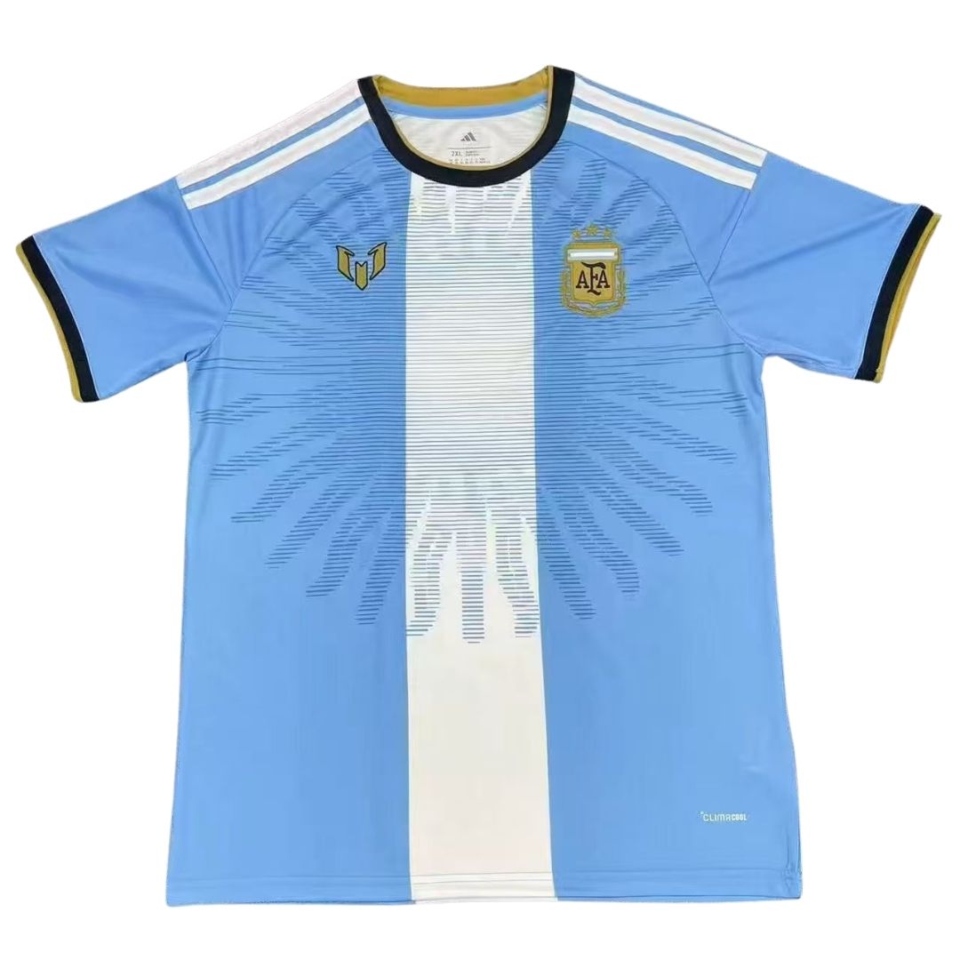 Camiseta Versión Jugador Especial La Albiceleste Mundial 2026 Azul