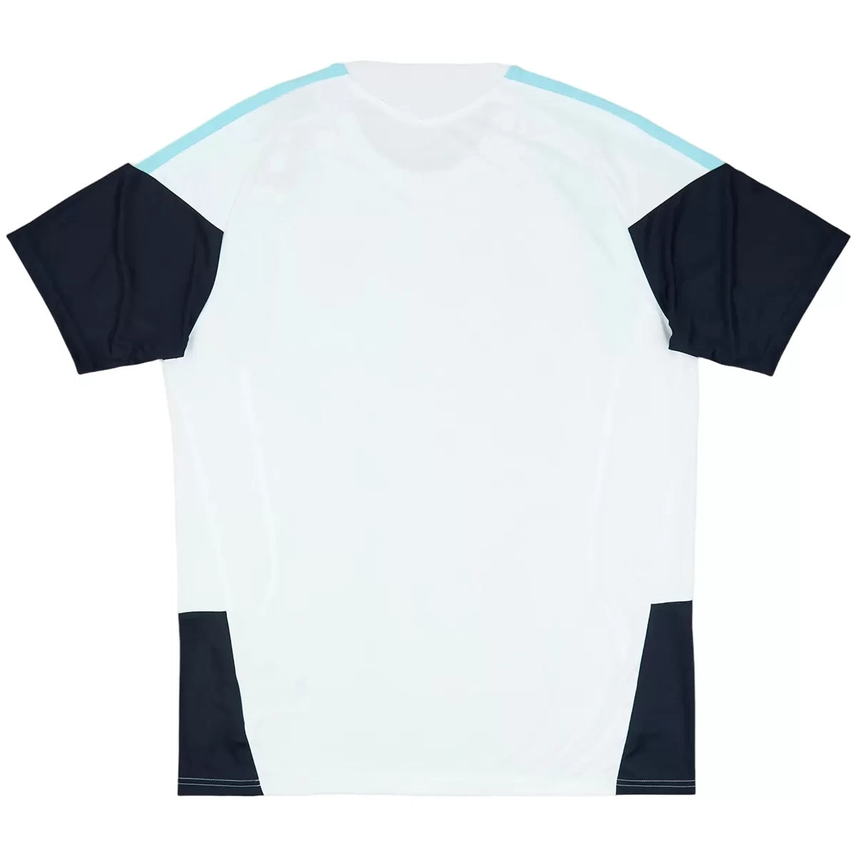 Maillot de football blanc d'avant-match de l'Argentine pour la Coupe du Monde 2026