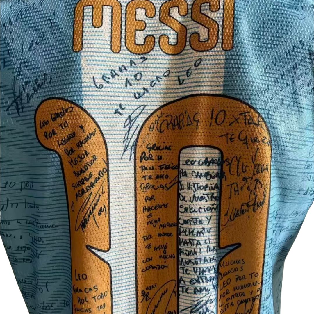 Signiertes MESSI #10 Argentinien X Messi Player Version Trikot 2026