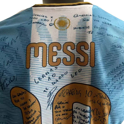 Signiertes MESSI #10 Argentinien X Messi Player Version Trikot 2026