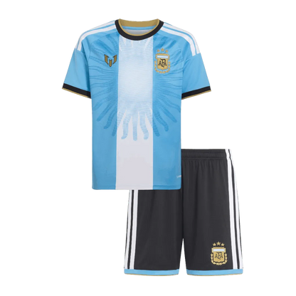 Kid's Argentina x Messi Home Jersey Kit - Jersey+Shorts 2026