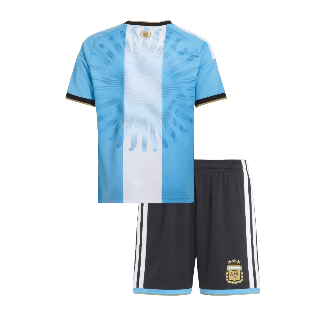 Kid's Argentina x Messi Home Jersey Kit - Jersey+Shorts 2026