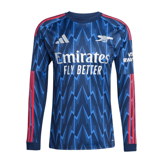 Arsenal Away Long Sleeve Soccer Jersey 2025/26