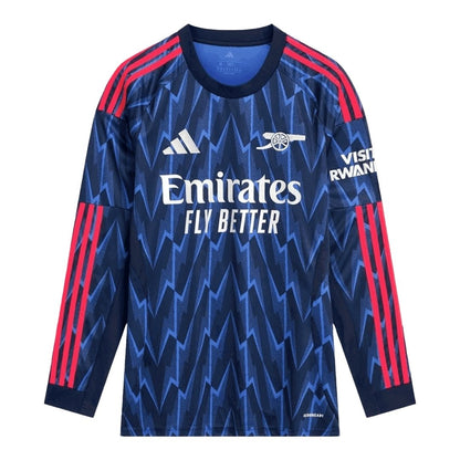 Arsenal Away Long Sleeve Soccer Jersey 2025/26