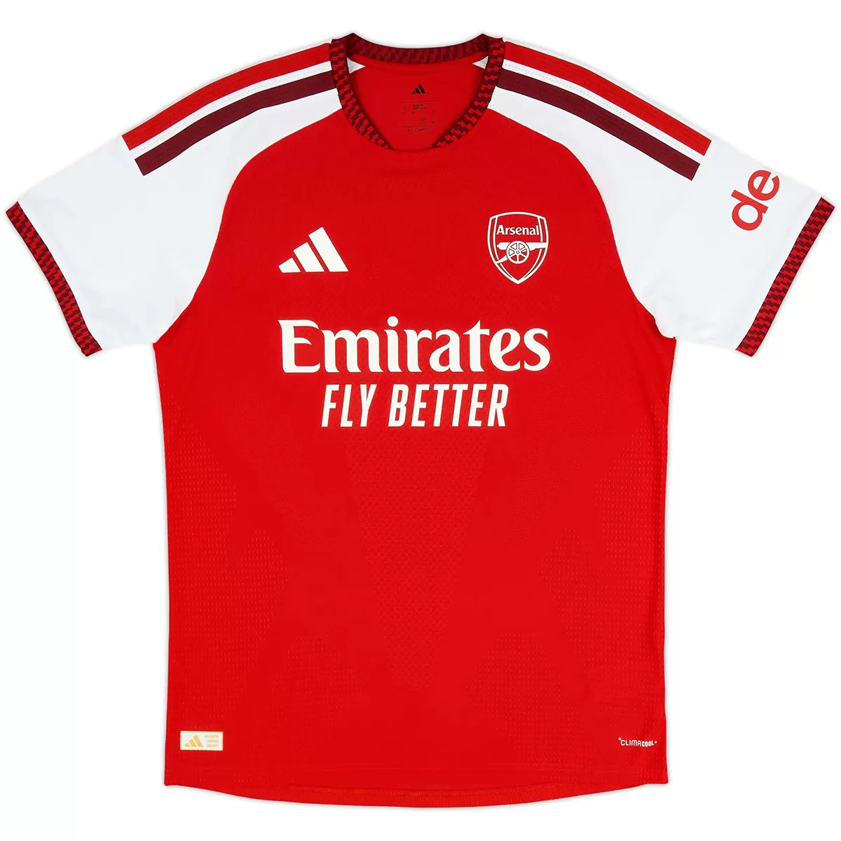 CHAMPIONS #26 Arsenal Home Player Version Soccer Jersey 2026/27