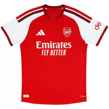 CHAMPIONS #26 Arsenal Home Player Version Soccer Jersey 2026/27