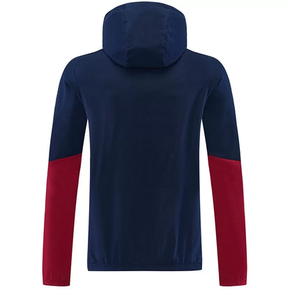Arsenal Windbreaker Tracksuit 2026/27 (Hoodie+Pants) Navy