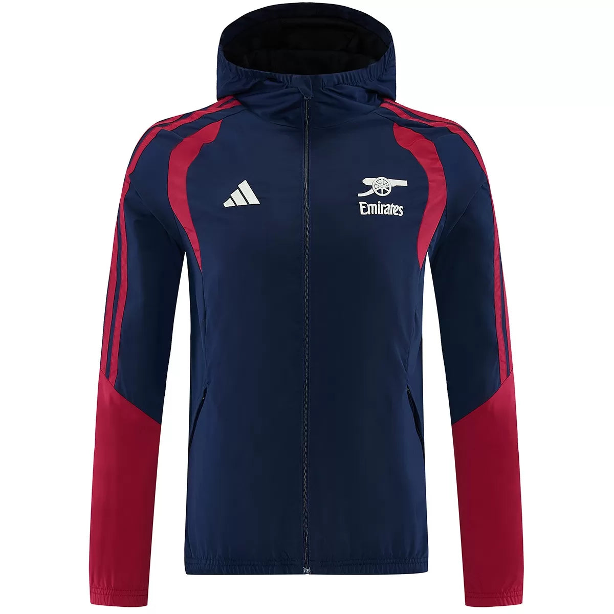 Arsenal Windbreaker Tracksuit 2026/27 (Hoodie+Pants) Navy
