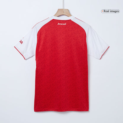 Camiseta de fútbol del Arsenal para la temporada 2025/26, roja
