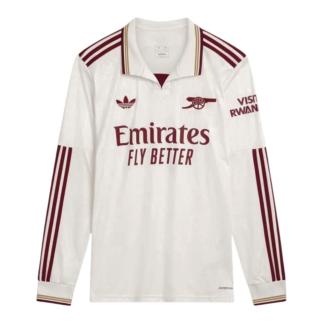 Arsenal Third Away Long Sleeve Soccer Jersey 2025/26
